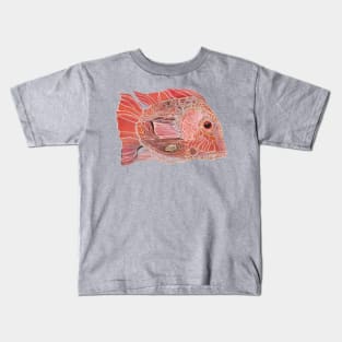 Small fish inside the big. Kids T-Shirt